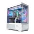 Zalman PC case Chronix without PSU, 1xUSB3.0, 1xUSB2.0, 1x Type C, 2x120mm ARGB Reverse,  1x120mm ARGB, VGA 410mm, LCS ready, TG Side/Front Panel, ATX, white