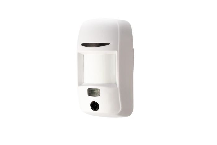 Датчик руху з камерою фото за запитом U-Prox PIR Cam White, бездротовий, білий