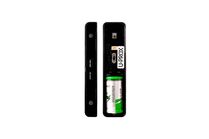 Датчик відкриття дверей вікна U-Prox WDC Uni Black, з комплектом магнітів двох типорозмірів, бездротовий, чорний