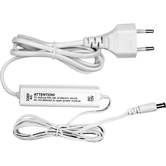 Блок питания для охранного устройства U-Prox PSU 0,7 White, 220V AC/12V DC, 700mA, jack 5,5x2,1mm, защита от КЗ, белый