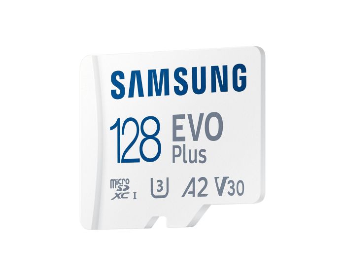 Карта пам'яті Samsung microSD 128GB C10 UHS-I  R130MB/s Evo Plus + SD