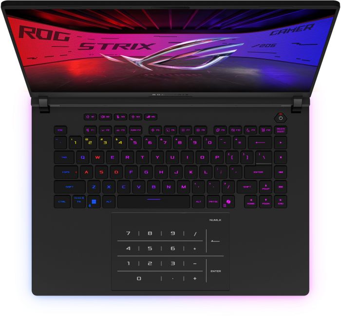 Ноутбук ASUS ROG Strix SCAR 16 G635LR-RW074W 16" 2.5K mLED, Intel Ultra 9 275HX, 32GB, F1TB, NVD5070Ti-12, Win11, Черный