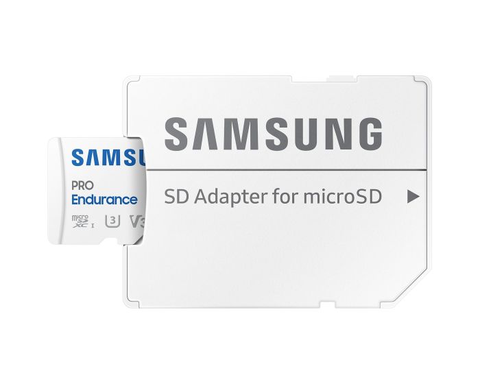 Карта памяти Samsung microSD 128GB C10 UHS-I R180MB/s PRO Endurance + SD