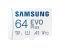 Карта пам'яті Samsung microSD    64GB C10 UHS-I R130MB/s Evo Plus + SD