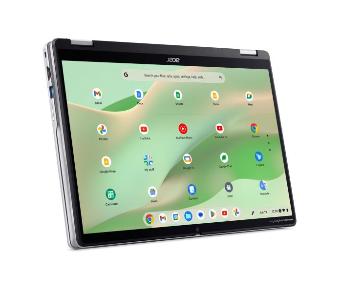 Acer Notebook Chromebook Spin CP314-2HN 14" WUXGA IPS Touch, Intel i3-N305, 8GB, F256GB, UMA, ChromeOS, silver