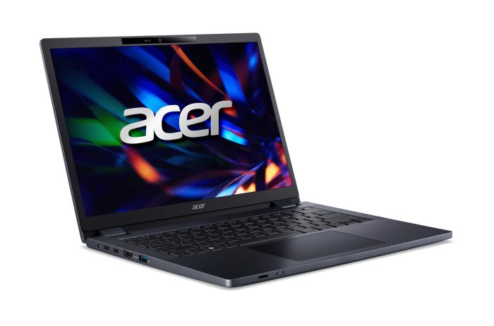 Ноутбук Acer TravelMate TMP414-53 14" WUXGA IPS, Intel 5-120U, 32GB, F1TB, UMA, Win11P, синий