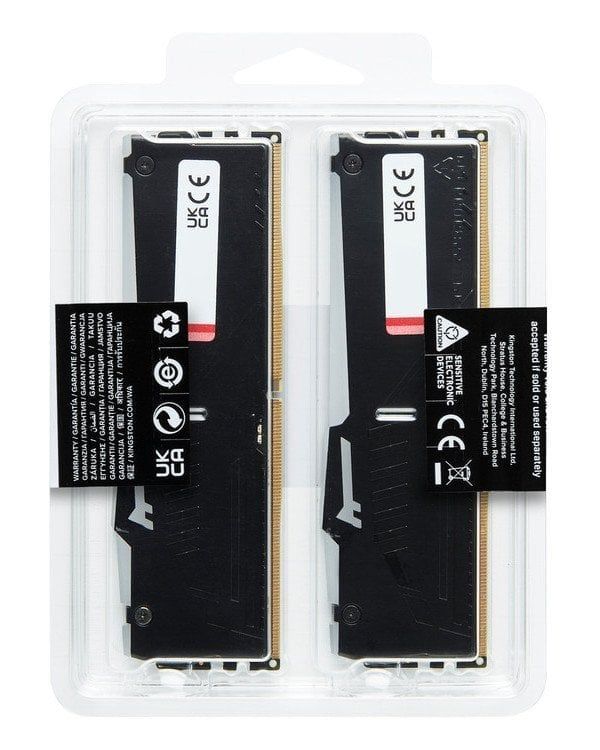 Memory Kingston DDR5 64GB KIT (32GBx2) 5200 FURY Beast RGB