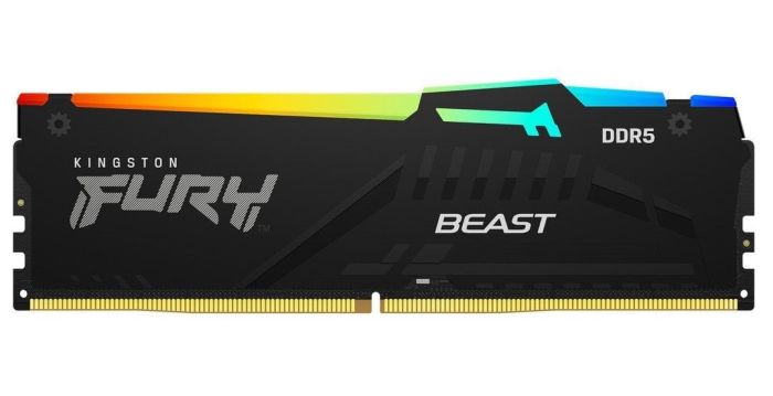 Memory Kingston DDR5 64GB KIT (32GBx2) 5200 FURY Beast RGB