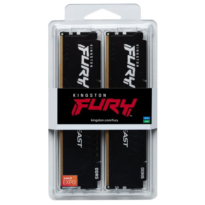 Memory Kingston DDR5 32GB KIT (16GBx2) 6000 FURY Beast EXPO