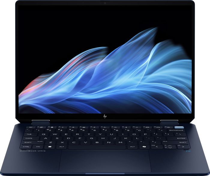 HP Notebook OmniBook Ultra Flip x360 14" 2.8K OLED Touch, Intel U7-258V, 32GB, F2048GB, UMA, Win11, blue