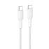 Кабель USB-C > USB-C зарядки/синхронизации Belkin 1м, 240Вт, Type-C, витой, белый