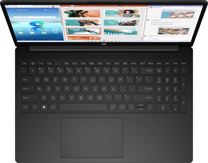 Ноутбук HP 15-fc0106ua 15.6" FHD IPS AG, AMD R5-7520U, 16GB, F512GB, UMA, DOS, чорний