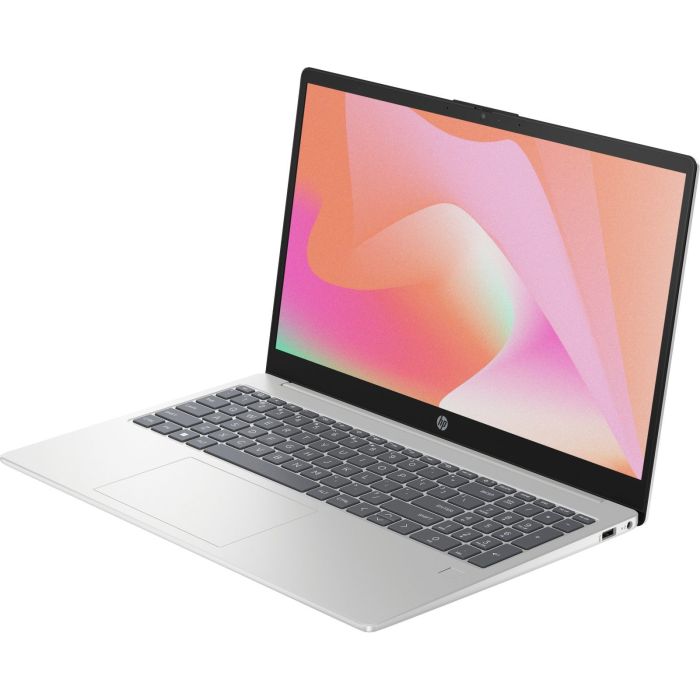 Ноутбук HP 15-fd2002ua 15.6" FHD IPS AG, Intel U5-225U, 16GB, F512GB, UMA, DOS, серебристый