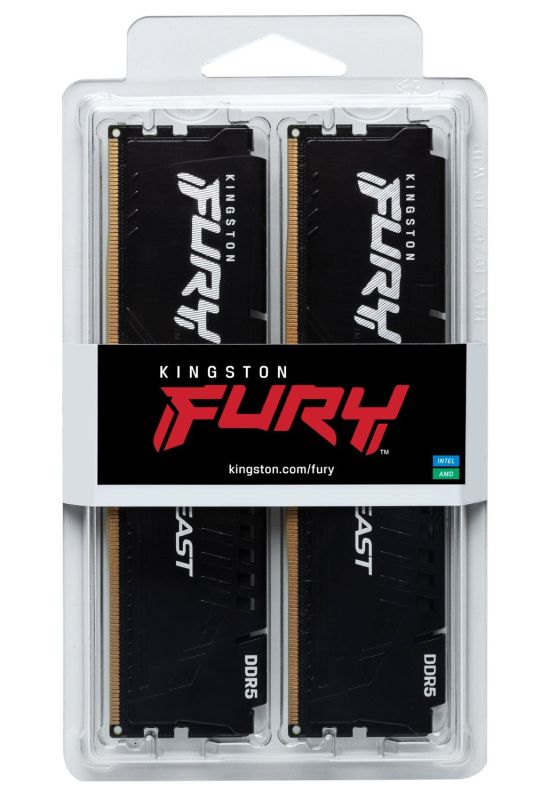 Memory DDR5 16GB KIT (8GBx2) 6000 FURY Beast Black EXPO