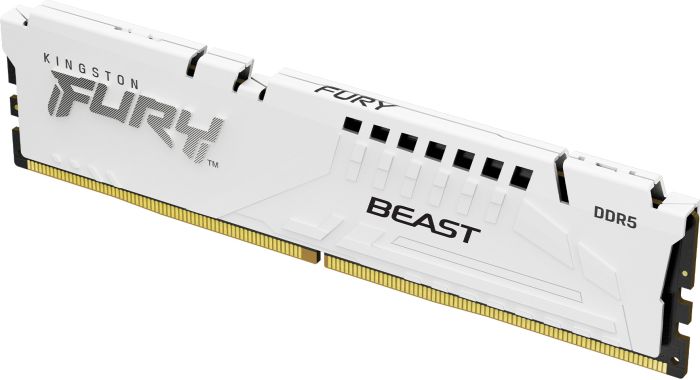Пам'ять ПК Kingston DDR5 16GB 5200 FURY Beast EXPO Білий