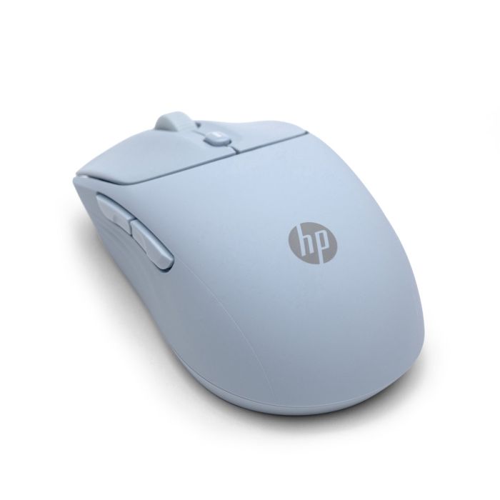 Миша HP 400 Quiet, WL/BT, блакитний