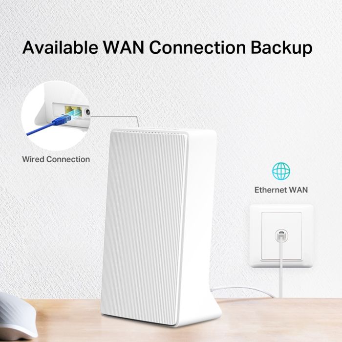 Маршрутизатор MERCUSYS  AC1200, 4G/LTE, 1xGE LAN, 1xGE WAN Mercusys MB230-4G