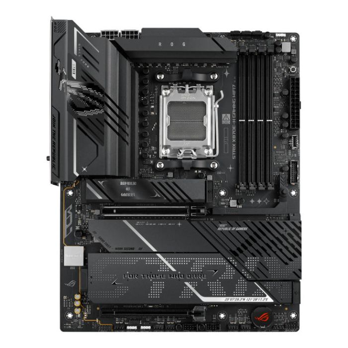 Материнcкая плата ASUS ROG STRIX X870E-H GAMING WIFI7 sAM5 X870 4xDDR5 M.2 HDMI USB Type-C WiFi BT ATX
