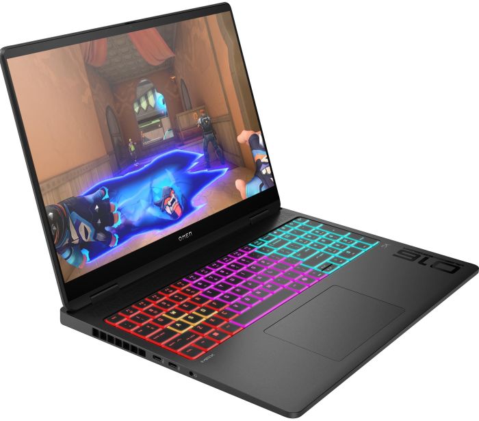Ноутбук HP OMEN MAX 16-ak0005ua 16" WUXGA IPS AG, AMD AI 7 350, 32GB, F1024GB, NVD5060-8, DOS, черный