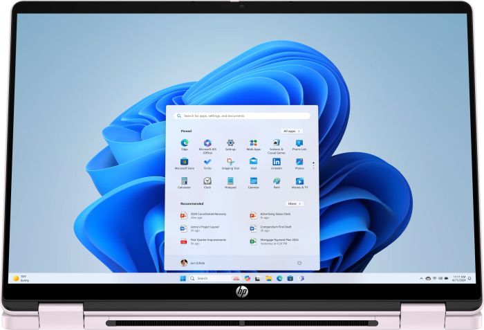 Ноутбук HP OmniBook 5 Flip x360 14" WUXGA IPS Touch, Intel 7-150U, 24GB, F1024GB, UMA, Win11, розовый