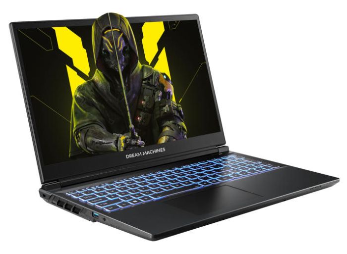 Dream Machines Notebook RG5070-15 15.6FHD IPS, Intel U9-275HX, 32GB, F2TB, NVD5070-8, DOS, black