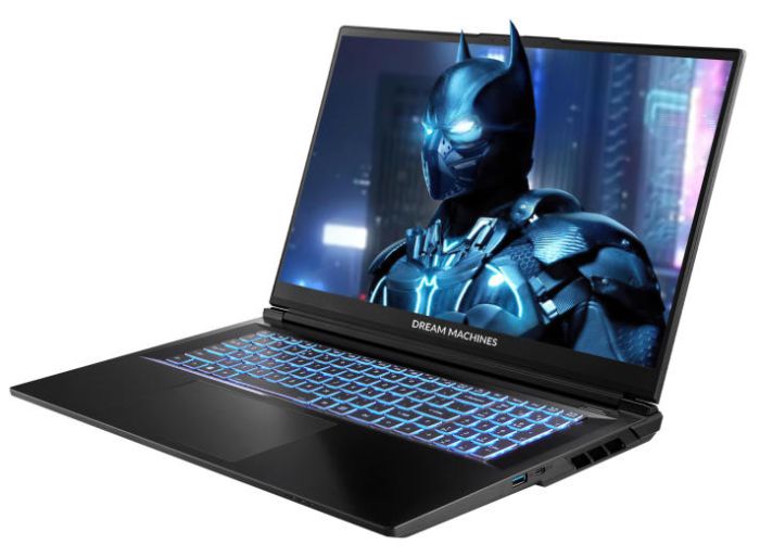 Ноутбук Dream Machines RG5070-17 17.3FHD IPS, Intel i9-14900HX, 32GB, F1TB, NVD5070-8, DOS, черный