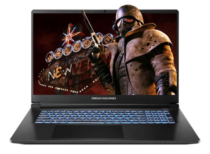 Ноутбук Dream Machines RT5070-17 17.3FHD IPS, AMD AI 7 350, 16GB, F1TB, NVD5070-8, DOS, черный