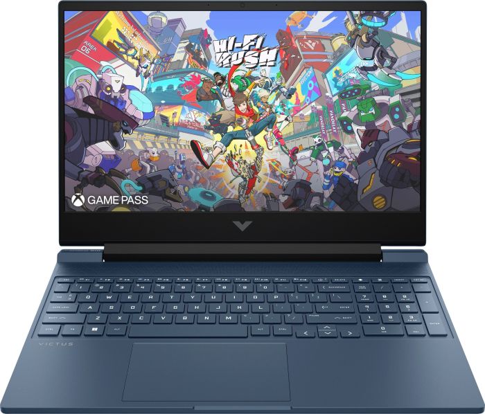 Ноутбук HP Victus 15-fb3046ua 15.6" FHD IPS AG, AMD AI 7 350, 24GB, F1024GB, NVD5060-8, DOS, синий