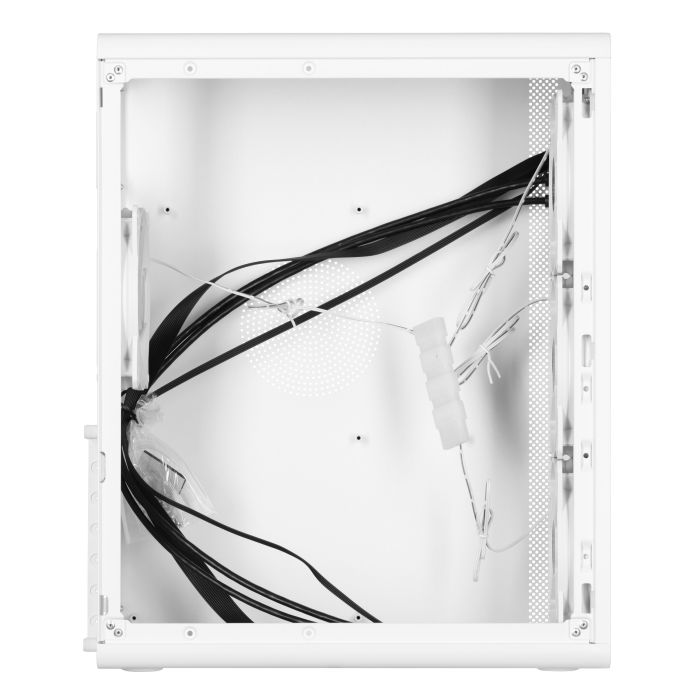 , PC case 2E GAMING Credo Plus V510W without PSU, 1xUSB3.0, 1х USB 2.0, 1xUSB Type-C, 4x120mm RGB Rainbow, VGA 310mm, TG Side Panel, ATX, white 2E Gaming 2E-V510W