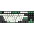 Mechanical keyboard Varmilo APT87 Panda R2, C-TK Red, WL/USB-A, White Led