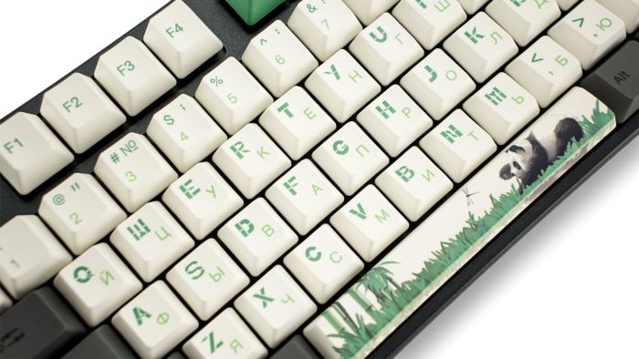 Клавіатура механічна Varmilo APT87 Panda R2, C-TK Brown, WL/USB-A, White Led