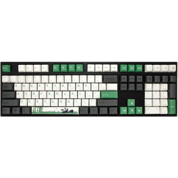 Клавіатура механічна Varmilo APT108 Panda R2, Daisy L, WL/USB-A, White Led