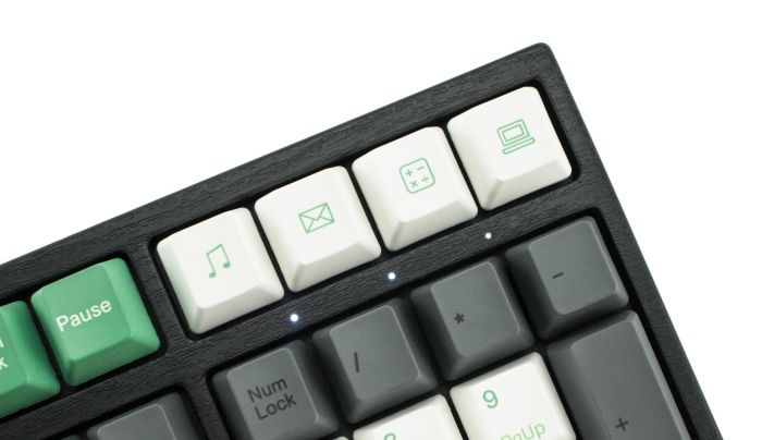 Клавіатура механічна Varmilo APT108 Panda R2, C-TK Red, WL/USB-A, White Led