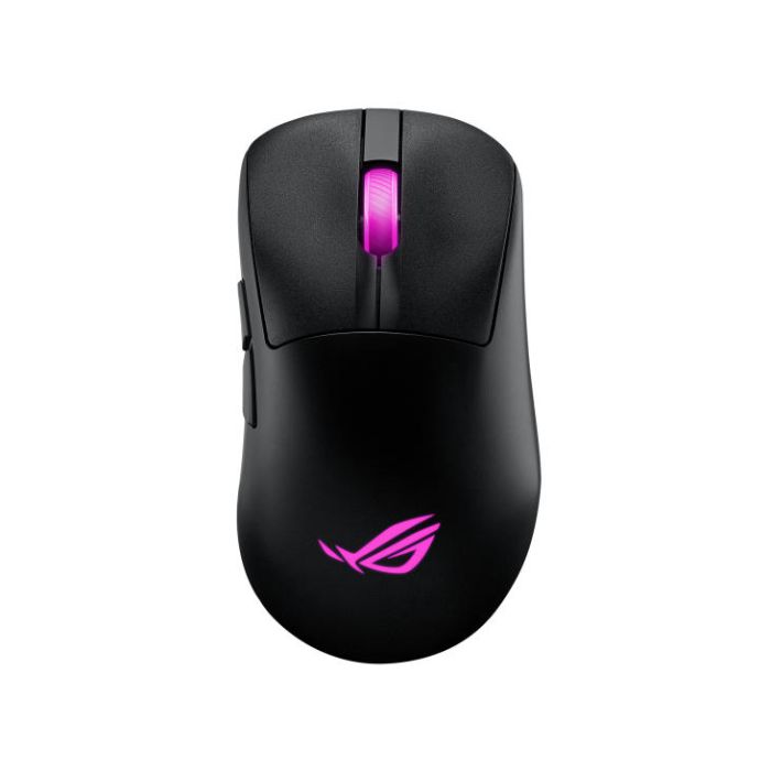 Мышь ASUS ROG Keris II Origin, RGB, USB-A/WL/BT, чёрный