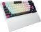 Keyboard mechanical ASUS ROG Azoth X 81key, NX Snow, USB-A/WL/BT, EN, RGB, white