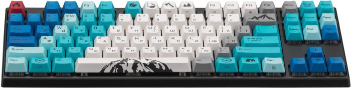 Клавіатура механічна Varmilo APG87 Summit R1, K-Prestige Silent, WL/USB-A, White Led