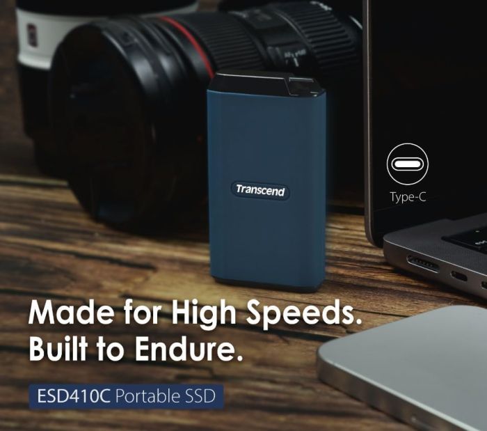 SSD Transcend 4TB USB 3.2 Gen 2 Type-C ESD410C