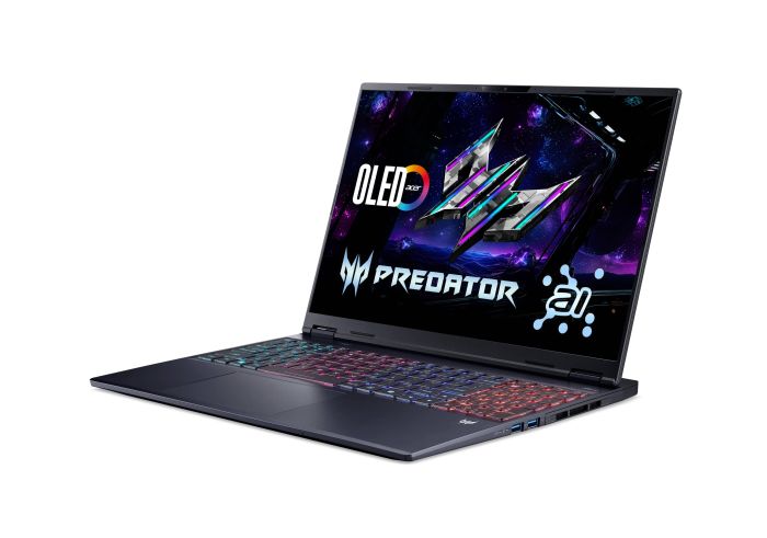 Ноутбук Acer Predator Helios Neo 16S PHN16S-71 16" OLED, Intel U9-275HX, 64GB, F2TB, NVD5060-8, Lin, черный