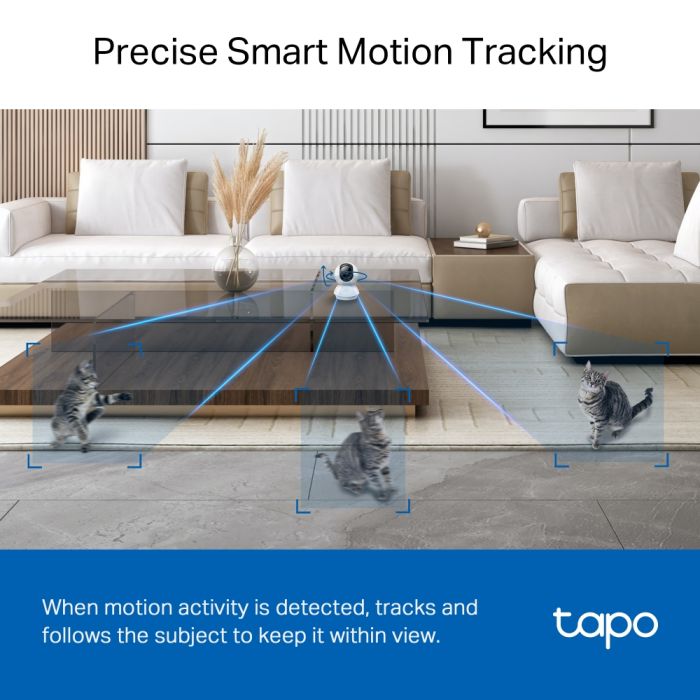 IP-Камера TP-LINK Tapo C230 3MP N300 microSD motion detection 360° mic