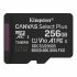 Kingston microSD  256GB C10 UHS-I A1 V10 R150MB/s