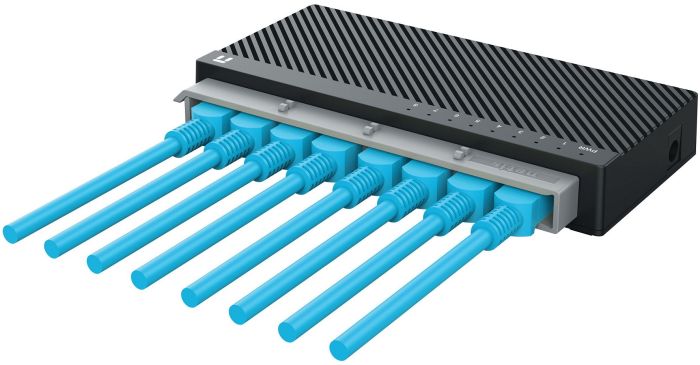 Коммутатор Netis ST3108С, 8xFE, Неуправляемый