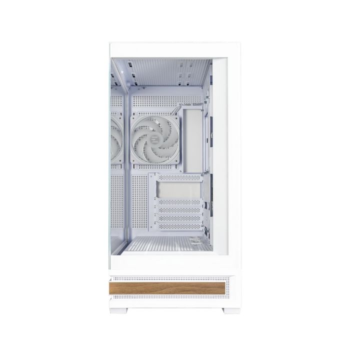 Корпус Zalman P40 NAMU без БП, 2xUSB3.0, 1x Type C, 3x120мм ARGB Reverse,  1x120мм ARGB, VGA 420мм, LCS ready, TG Side/Front Panel, ATX, белый