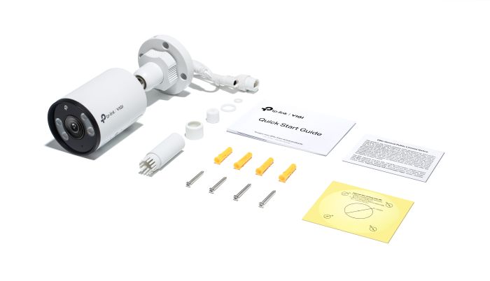 TP-LINK VIGI C345-2,8 IP Camera, PoE, 4MP, 2,8mm, H265+, IP66, Bullet, Color Night Vision, Outdoor