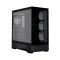 Корпус Zalman P40 DS без БЖ, 2xUSB3.0, 1x Type C, 3x120мм ARGB Reverse,  1x120мм ARGB, VGA 420мм, LCS ready, TG Side/Front Panel, Display, ATX, чорний