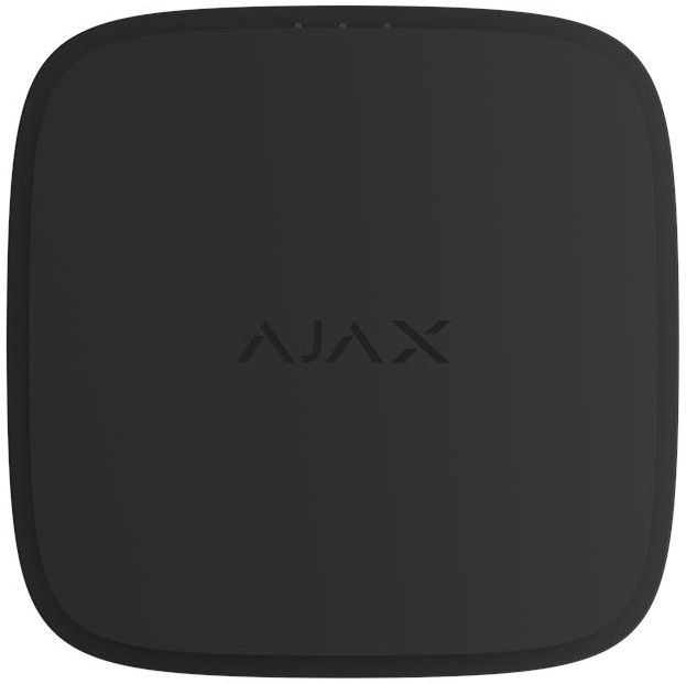 Heat Fire Detector with Sounder Ajax EN54 FireProtect Heat Sounder black, Jeweller, EN54, wireless, black