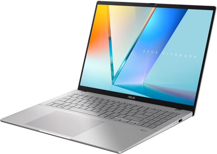 Ноутбук ASUS Vivobook S 16 M3607HA-RP012 16" WUXGA IPS, AMD R5-220, 16GB, F512GB, UMA, NoOS, Сріблястий