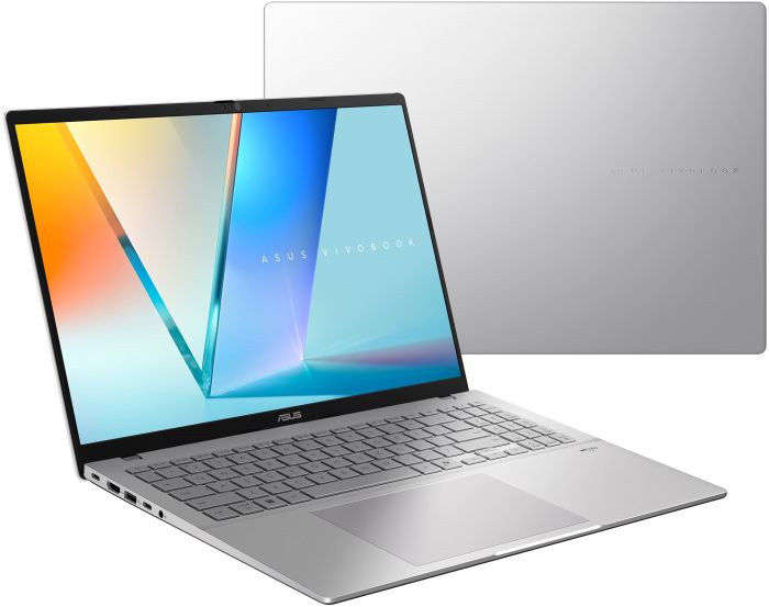 Ноутбук ASUS Vivobook S 16 M3607HA-RP012 16" WUXGA IPS, AMD R5-220, 16GB, F512GB, UMA, NoOS, Сріблястий