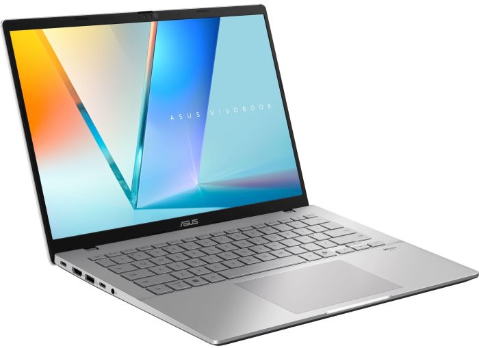 Ноутбук ASUS Vivobook S 14 S3407VA-LY015 14" WUXGA IPS, Intel i5-13420H, 16GB, F512GB, UMA, NoOS, Сріблястий