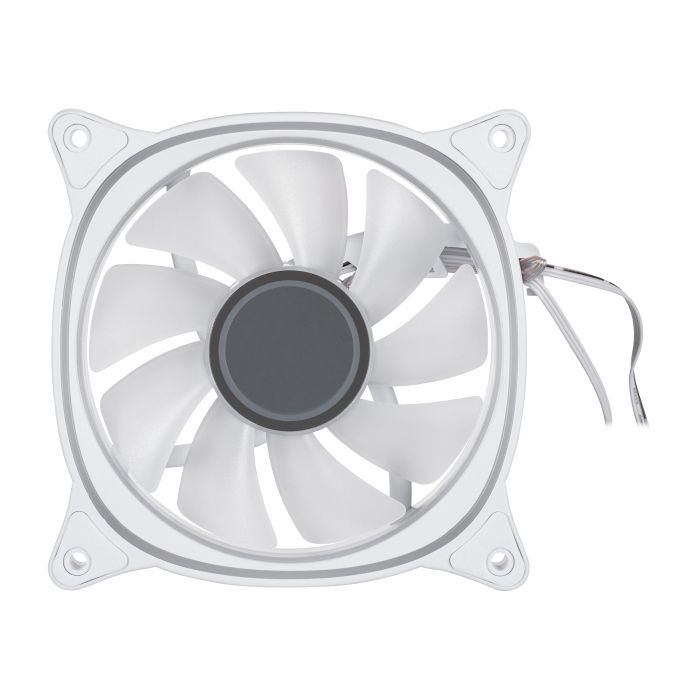 Корпусний вентилятор 2E GAMING Air Cool X Fan ACF120XB-ARGB, 120мм, 1200rpm, 3pin, 3pin +5VARGB, 20,4dBa, білий
