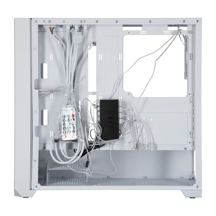 Корпус 2E GAMING Dominator Pro G2302W, без БЖ 2xUSB3.0, 1xUSBType-C, 4x120мм ARGB, VGA 380мм, LCS ready, контролер з пультом, TG Side Panel, TG/Mesh Front panel, ATX, білий